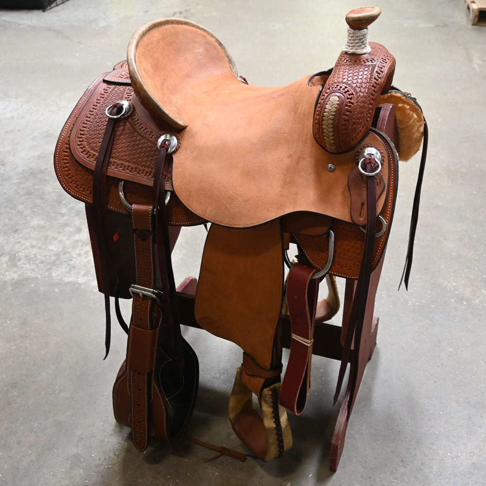 16" HR RANCH SADDLE Saddles HR SADDLES