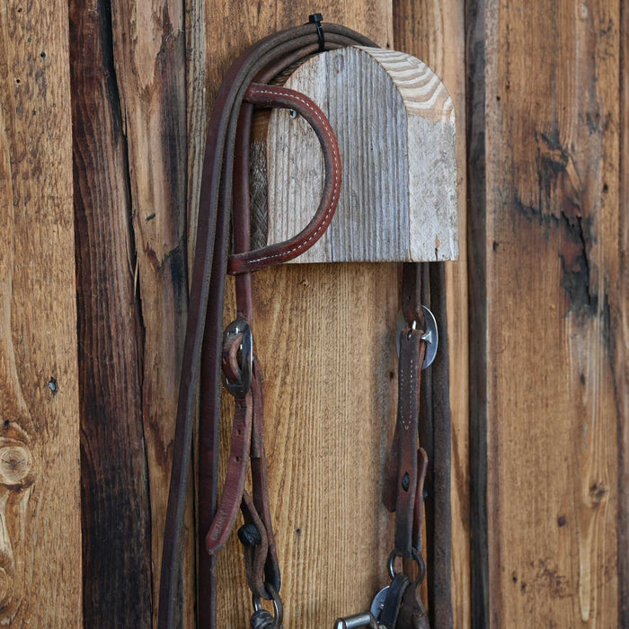 Cowpuncher Hinge Port Bridle Rig w/Single Ear Headstall