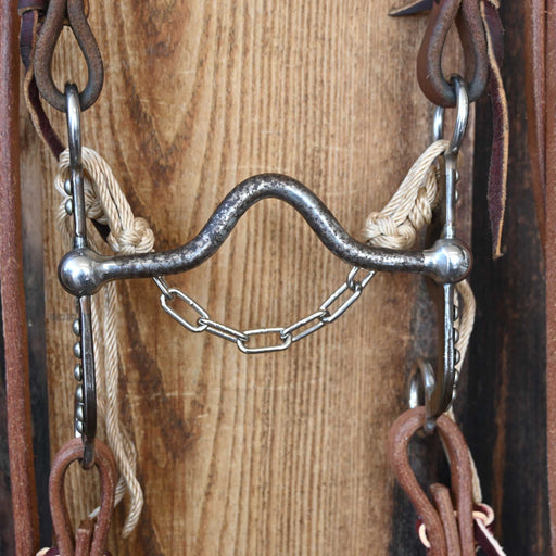Solid Port Bridle Rig w/Single Ear Headstall Sale Barn misc