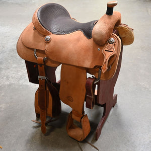 17" TESKEY'S ROPING SADDLE Saddles Teskey's Saddlery