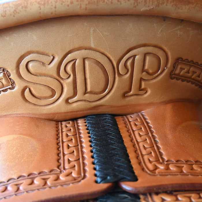 15" USED GREG GOMERSALL RANCH SADDLE