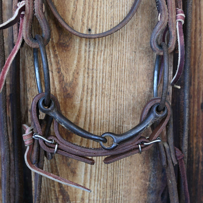 O-Ring Snaffle Bridle Rig w/Browband Headstall