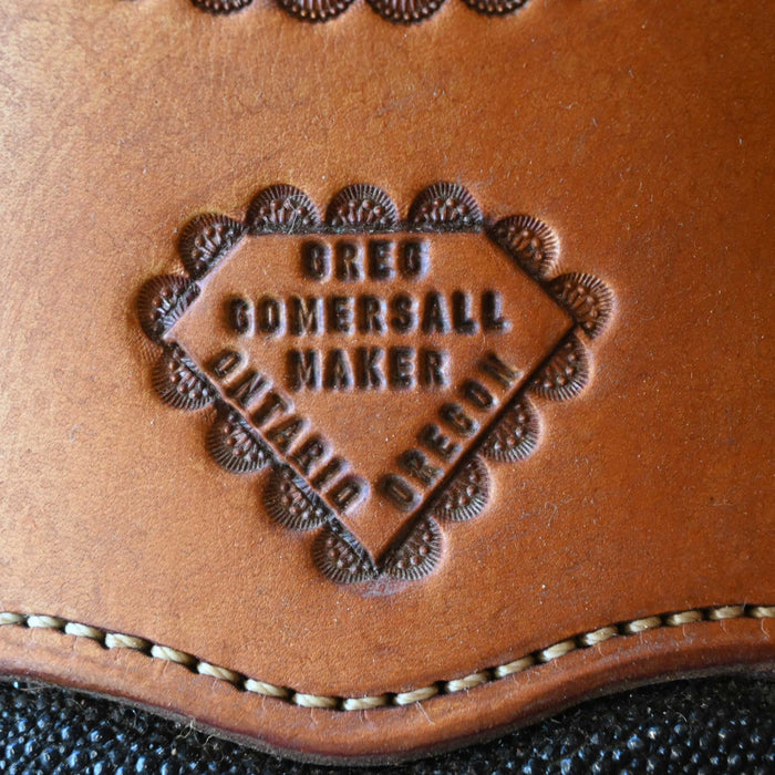 15" USED GREG GOMERSALL RANCH SADDLE