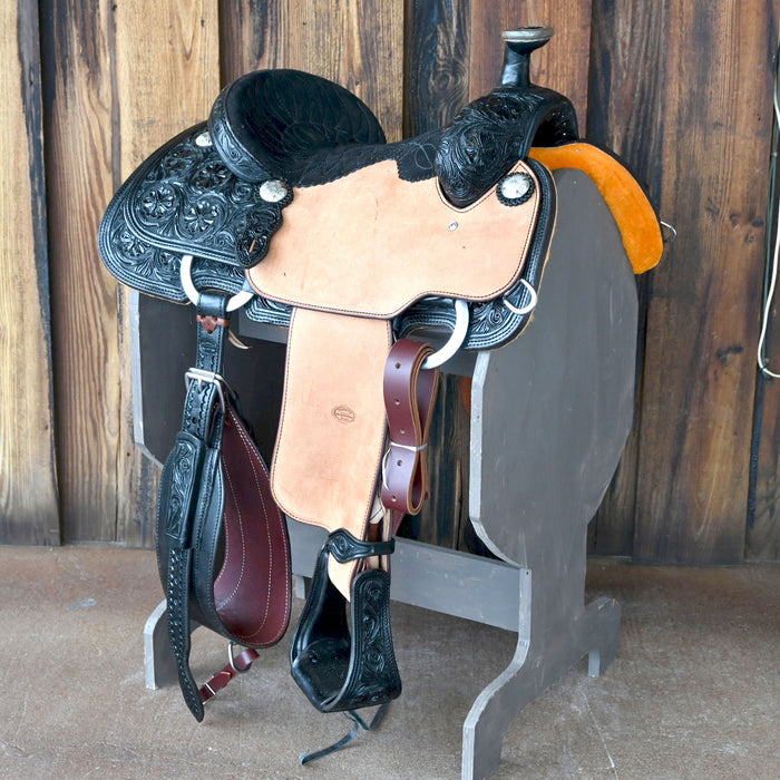 14.5" TESKEY'S TEAM ROPING SADDLE