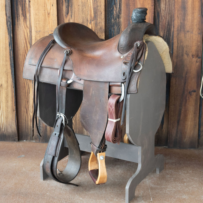 16" USED PAYTON FARRIS RANCH SADDLE Saddles - Used Payton Farris