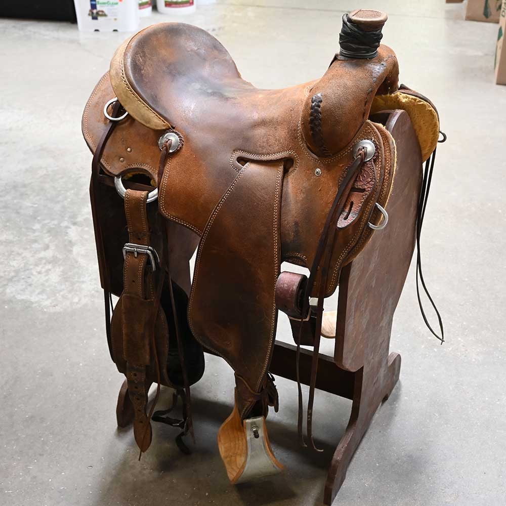 16" USED NRS RANCH SADDLE Saddles NRS   