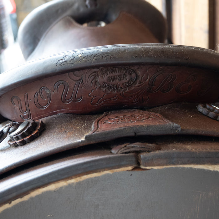 16" USED PAYTON FARRIS RANCH SADDLE Saddles - Used Payton Farris