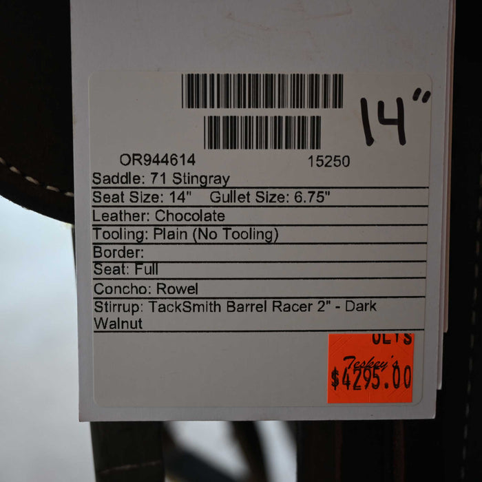 14" MARTIN STINGRAY BARREL SADDLE