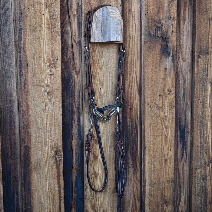 Perfect Bit Lifesaver Combo Bridle Rig w/Single Ear Headstall