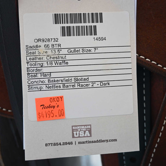 13.5" MARTIN STINGRAY BARREL SADDLE