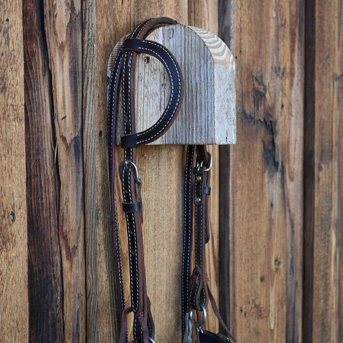 Perfect Bit Lifesaver Combo Bridle Rig w/Single Ear Headstall