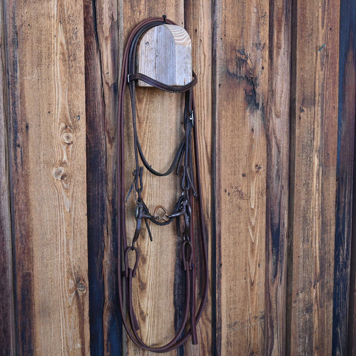 3pc. Copper Bridle Rig w/Browband Headstall