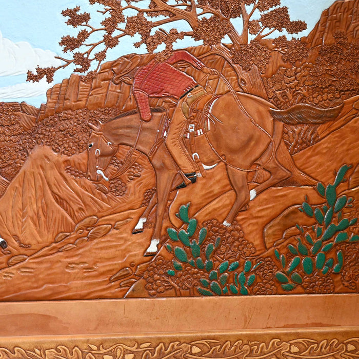 Tooled Leather Western Art Collectibles TESKEY'S