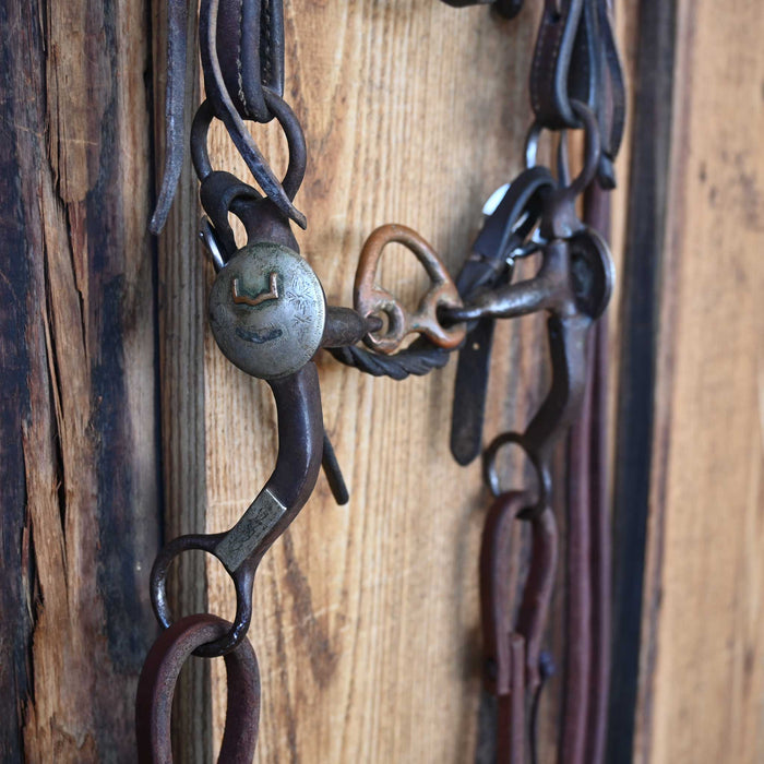 3pc. Copper Bridle Rig w/Browband Headstall