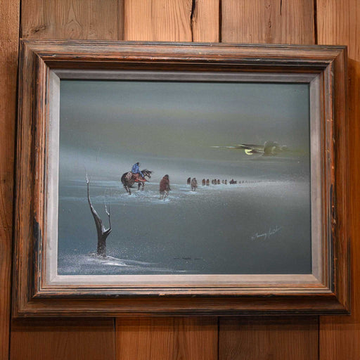 Original Painting - Tears by Johny Hawk 1981 Collectibles Johny Hawk