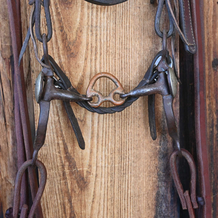 3pc. Copper Bridle Rig w/Browband Headstall