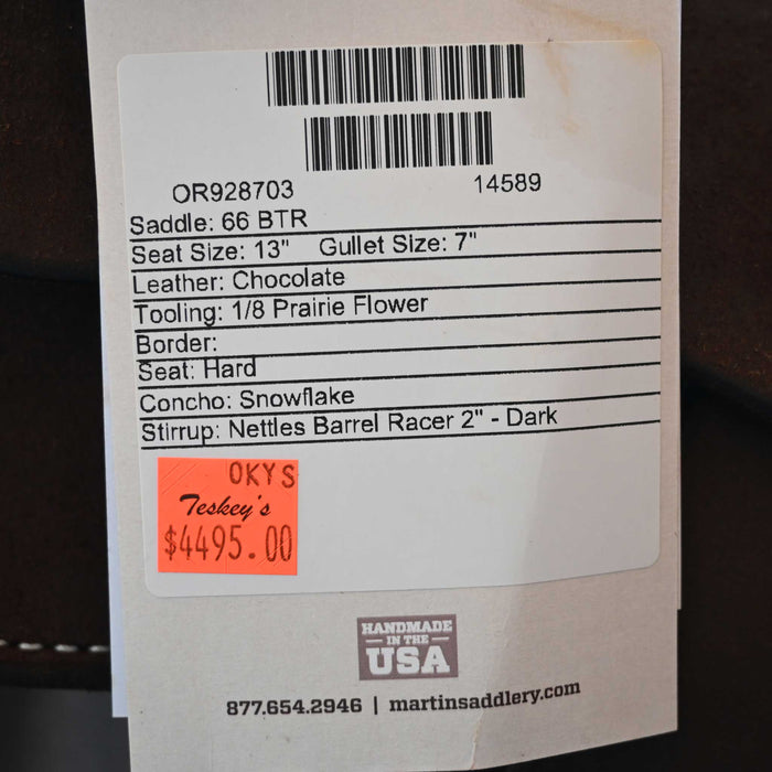 13" MARTIN BTR BARREL SADDLE