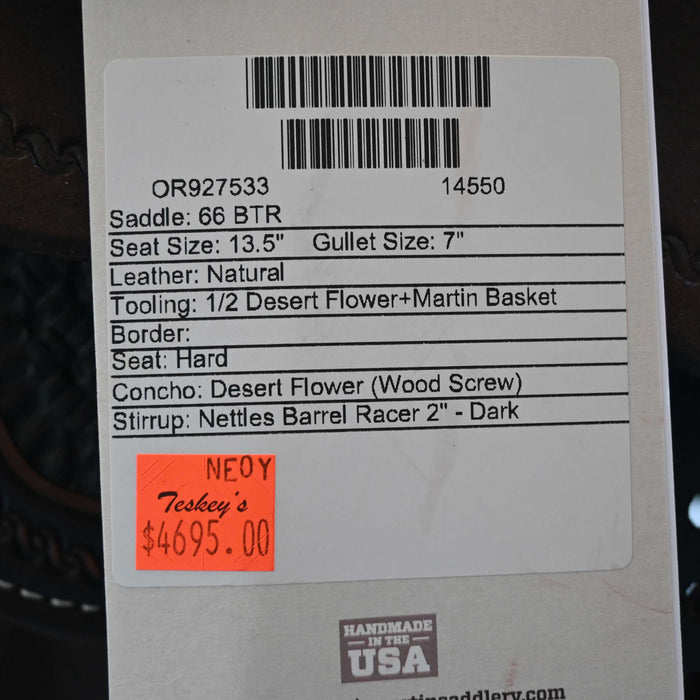 13.5" MARTIN BTR BARREL SADDLE