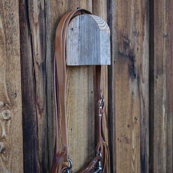 Quisenberry Snaffle Bridle Rig w/Split Ear Headstall