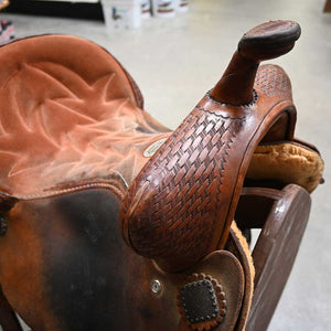 13.5" USED SHILOH BARREL SADDLE Saddles Shiloh Saddlery   