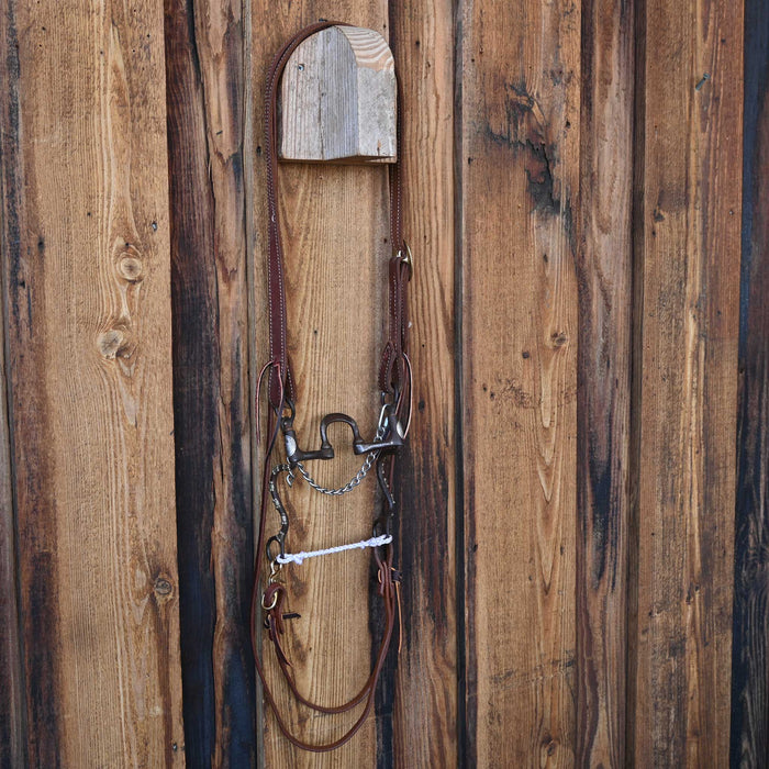 Dutton Flat Correction Bridle Rig w/Split Ear Headstall