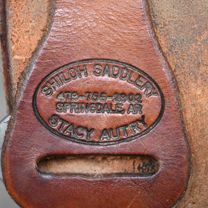 13.5" USED SHILOH BARREL SADDLE Saddles Shiloh Saddlery   