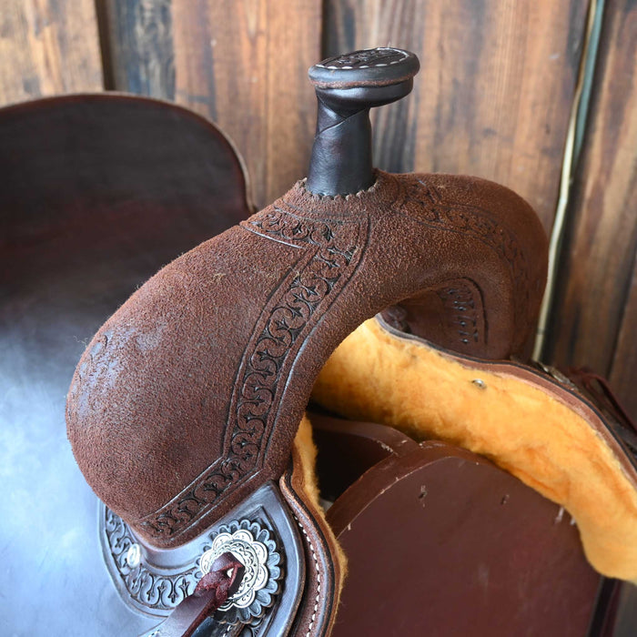 16" JEFF SMITH BUSTER WELCH RANCH CUTTER SADDLE Saddles - New Jeff Smith