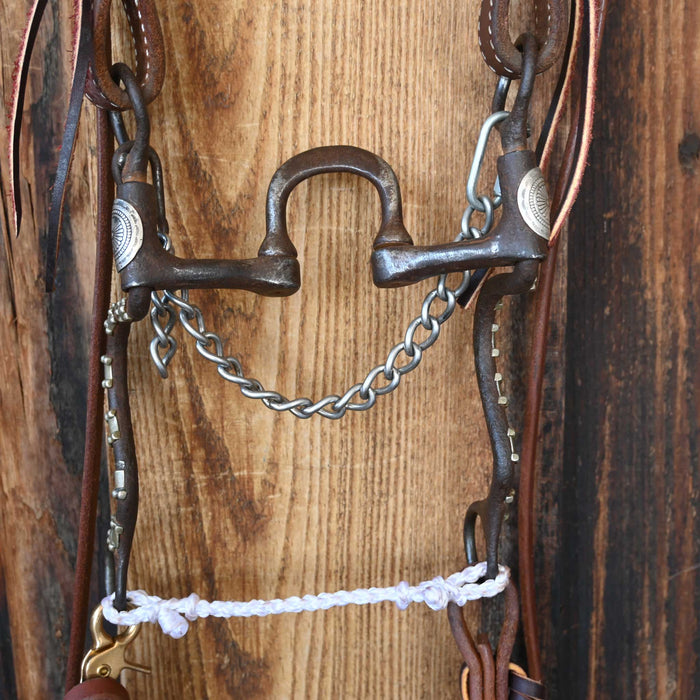 Dutton Flat Correction Bridle Rig w/Split Ear Headstall