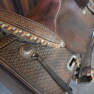 13" USED TESKEY'S BARREL COLLECTION SADDLE Saddles TESKEY'S SADDLERY LLC   