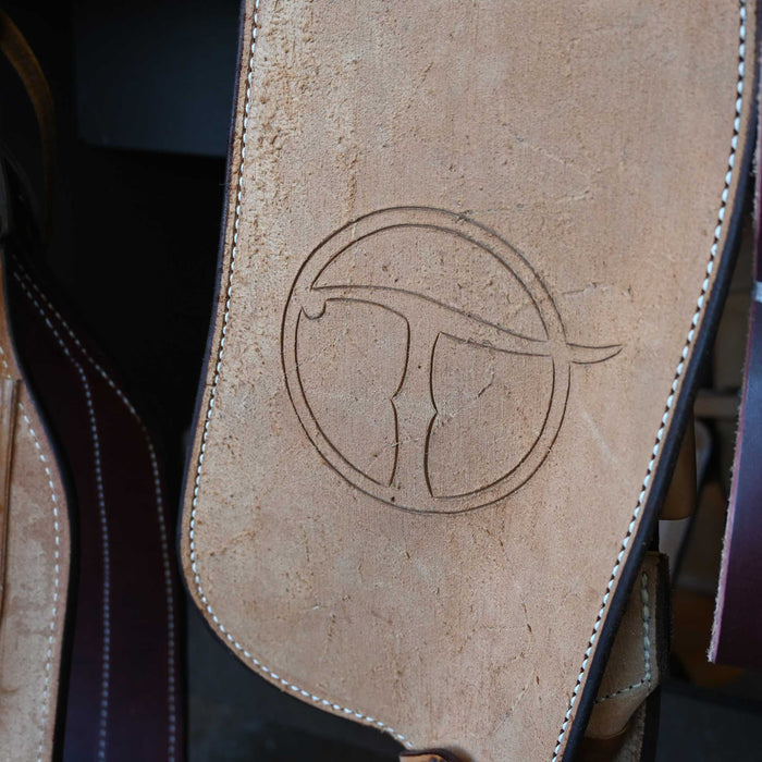 15" TESKEY'S TEAM ROPING SADDLE