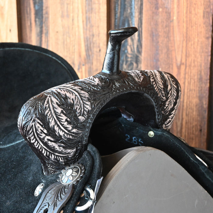 14.5" SEVEN LIGHTWEIGHT (WOOD TREE) BARREL SADDLE Saddles - New Seven Saddle