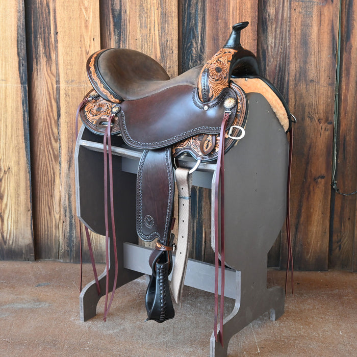 17" CIRCLE Y SUNFLOWER FLEX2 TRAIL SADDLE