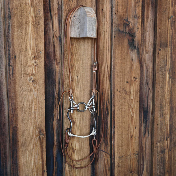 Kerry Kelley 10 Milkman Bridle Rig w/Split Ear Headstall