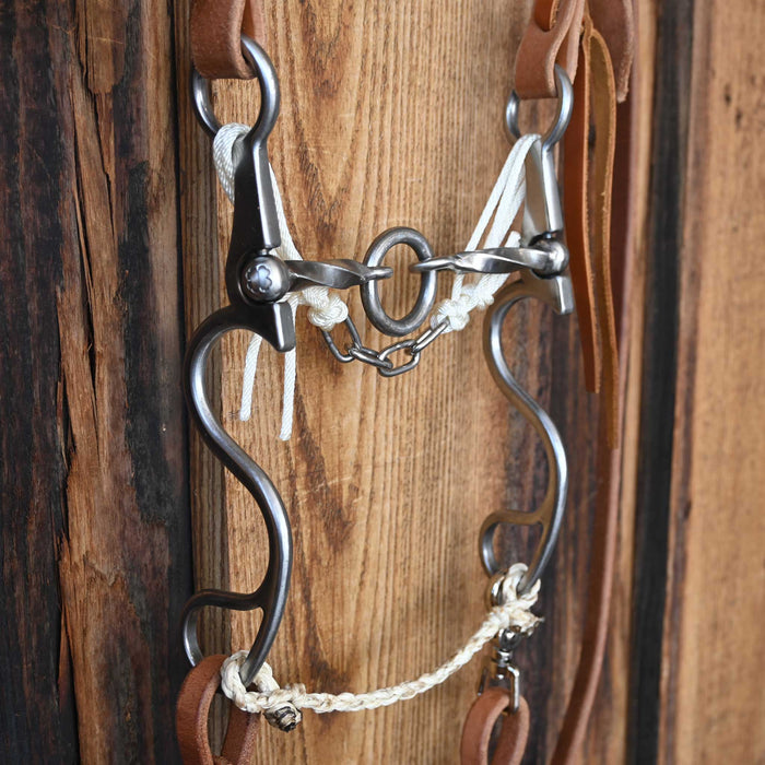 Kerry Kelley 10 Slow Twist Lifesaver Bridle Rig w/Split Ear Headstall