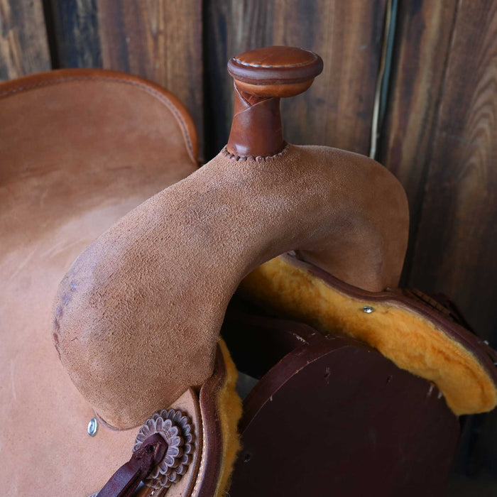 16" JEFF SMITH BUSTER WELCH RANCH CUTTER SADDLE Saddles - New Jeff Smith