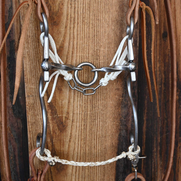 Kerry Kelley 10 Slow Twist Lifesaver Bridle Rig w/Split Ear Headstall