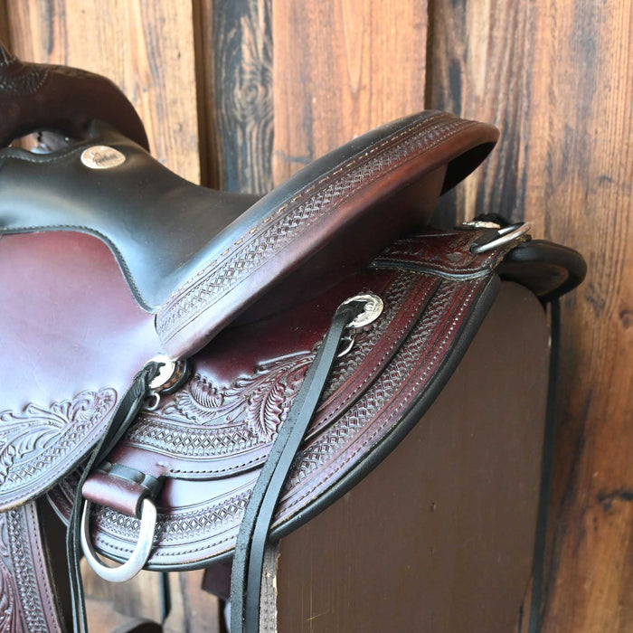 16" DEMO CIRCLE Y JG PEAK PERFORMANCE WIND RIVER TRAIL SADDLE