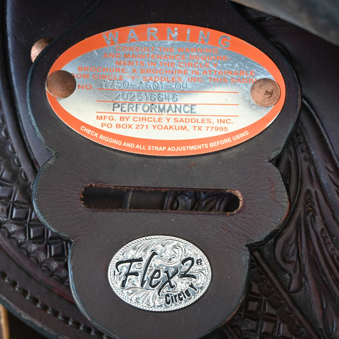 16" DEMO CIRCLE Y JG PEAK PERFORMANCE WIND RIVER TRAIL SADDLE