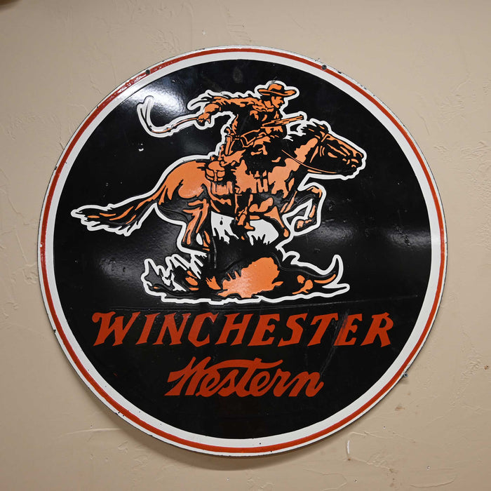 Winchester Western Advertisements Signs Collectibles Winchester Signs