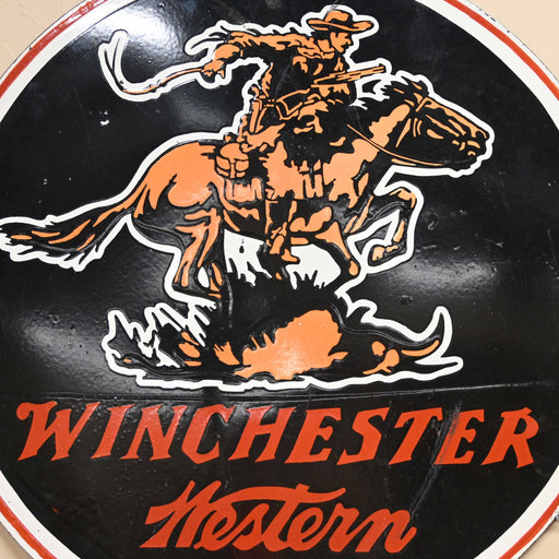 Winchester Western Advertisements Signs Collectibles Winchester Signs