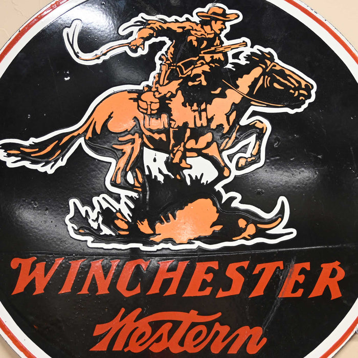 Winchester Western Advertisements Signs Collectibles Winchester Signs