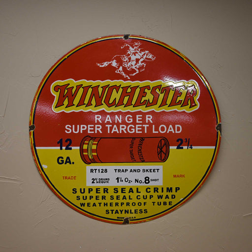 Winchester Ranger Super Target Load Advertisements Signs Collectibles Winchester Signs