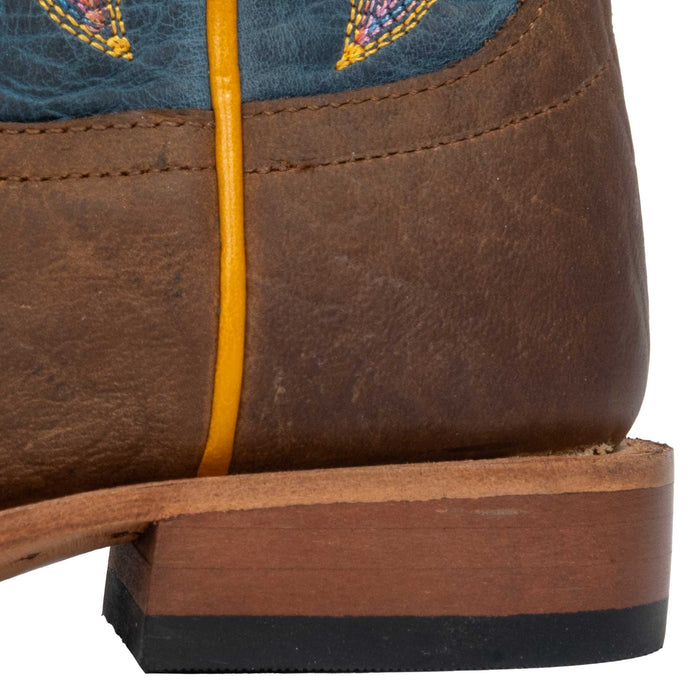 Anderson Bean Youth Natural Brahma Bison Boot KIDS - Footwear - Boots Anderson Bean Boot Co.