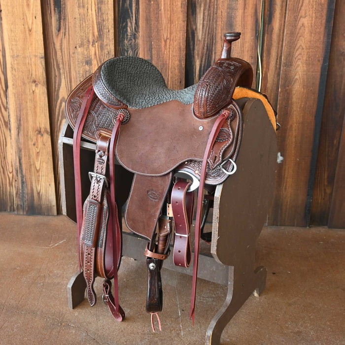 14.5" TESKEY'S PRO CUTTER RANCH CUTTER SADDLE