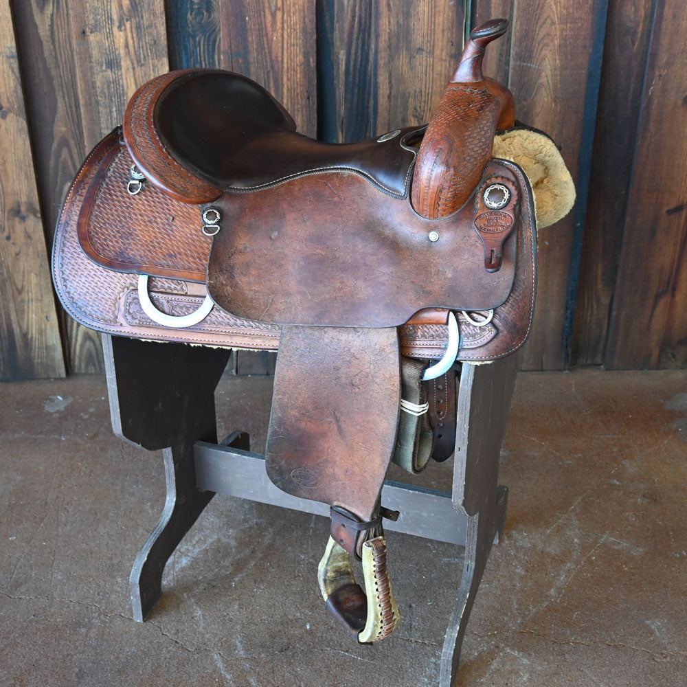 16.5" USED BILLY COOK CUTTING SADDLE