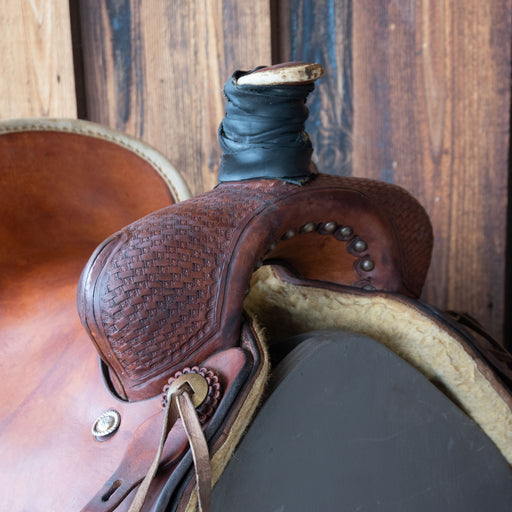 16" USED WESTERN STAR RANCH SADDLE Saddles - Used Western Star Saddle Shop
