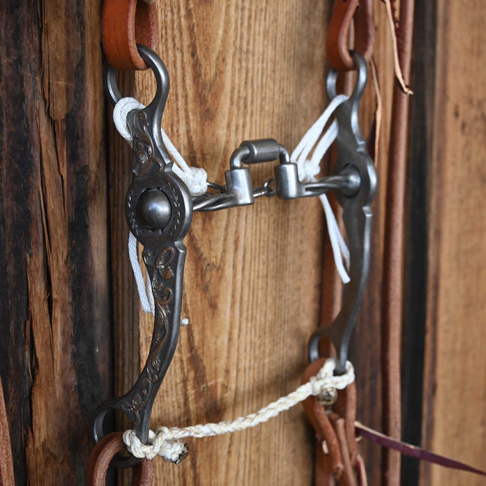 Josh Ownbey Twisted Wire Hinge Correction Bridle Rig w/All New Leather