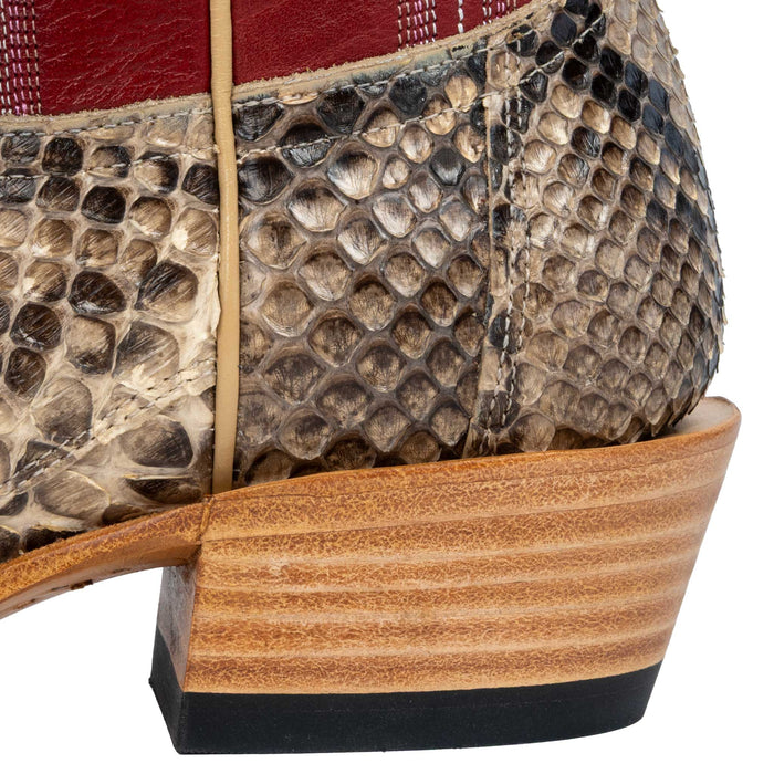 Macie Bean Mink Python Red Boot WOMEN - Footwear - Boots - Exotic Boots Macie Bean