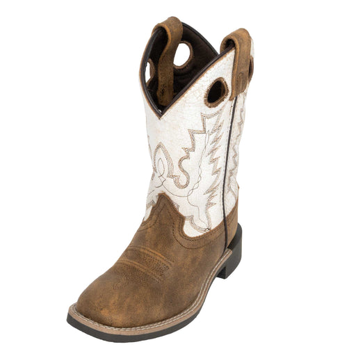 Smoky Mountain Youth Drifter Brown Distressed Boot KIDS - Boys - Footwear - Boots Smoky Mountain Boots