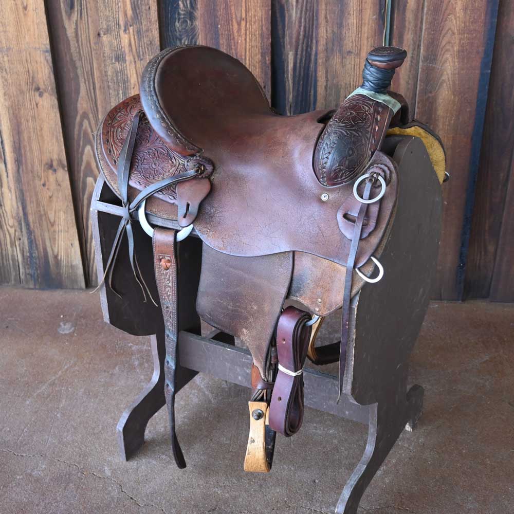 14.5" USED G BAR 6 RANCH SADDLE